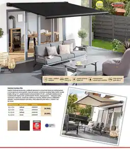 Bauhaus Kazetová markýza Elba nabídka