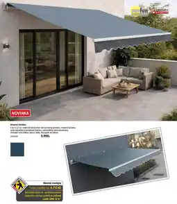 Bauhaus Výsuvná markýza nabídka