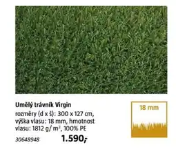 Bauhaus Umělý trávník Virgin nabídka