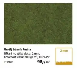 Bauhaus Umělý trávník Rezina nabídka