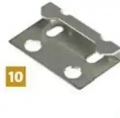 Bauhaus Montážní klip univerzální nabídka