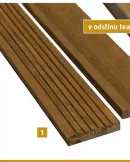 Bauhaus Terasová prkna impregnovaná nabídka