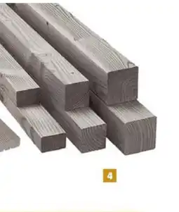 Bauhaus Konstrukční hranoly impregnované nabídka