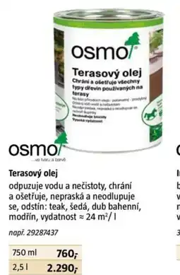 Bauhaus Osmo Terasový olej nabídka