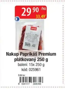 Qanto Nakup Paprikáš Premium plátkovaný nabídka