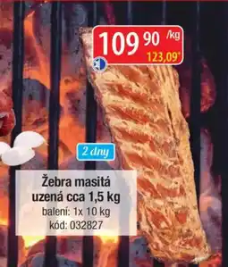 Qanto Žebra masitá uzená nabídka