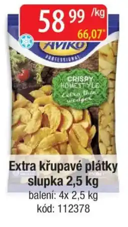 Qanto Aviko Extra křupavé plátky slupka nabídka