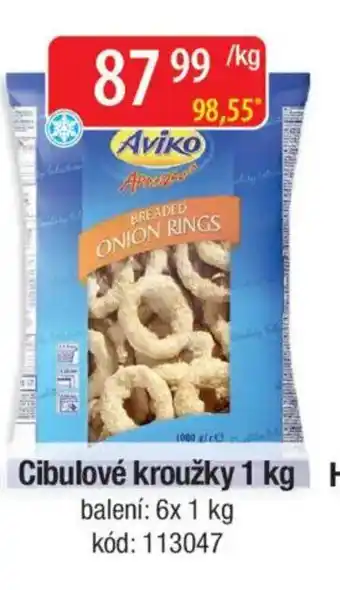 Qanto Aviko Cibulové kroužky nabídka