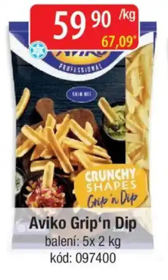 Qanto Aviko Grip'n Dip nabídka