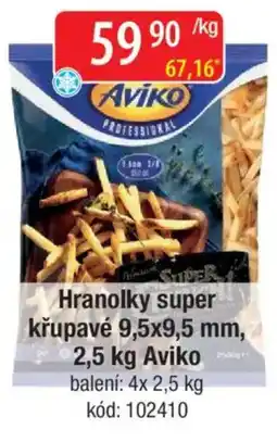 Qanto Aviko Hranolky super křupavé 9,5x9,5 mm nabídka