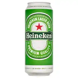 Tesco Heineken pivo ležák světlý 0,5l plech 0.5l nabídka