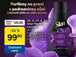 Tesco Silan Parfém na praní, 30 PD nabídka