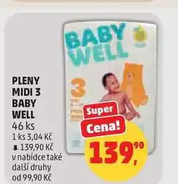 Penny Market PLENY MIDI 3 BABY WELL, 46 ks nabídka