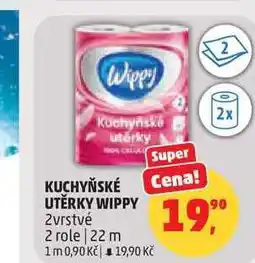 Penny Market KUCHYŇSKÉ UTĚRKY WIPPY, 2 role nabídka