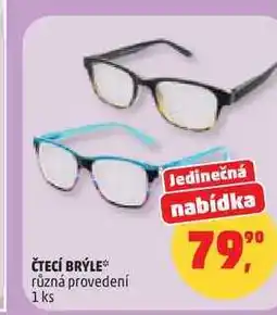 Penny Market ČTECÍ BRÝLE, 1 ks nabídka