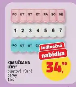 Penny Market KRABIČKA NA LÉKY, 1 ks nabídka
