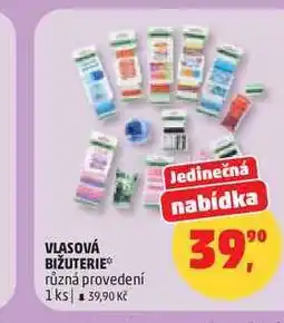 Penny Market VLASOVÁ BIŽUTERIE, 1 ks nabídka