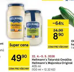 Tesco Hellmann's Tatarská omáčka nabídka