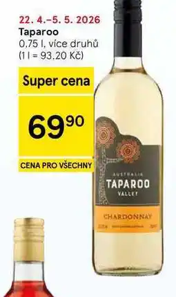 Tesco Taparoo, 0,75 l, více druhů nabídka