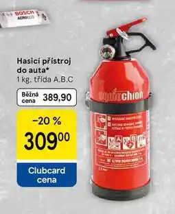 Tesco Hasicí přístroj do auta, 1 kg. třída A.B.C nabídka