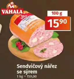 COOP TIP Sendvičový nářez se sýrem nabídka