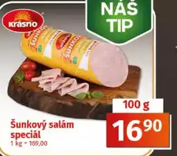 COOP TIP Šunkový salám speciál nabídka