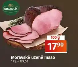 COOP TIP Moravské uzené maso nabídka