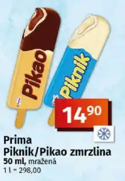 COOP TIP Prima Piknik/Pikao zmrzlina nabídka