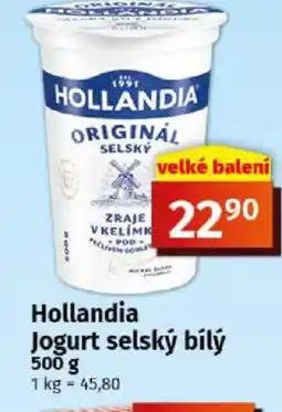 COOP TIP Hollandia Jogurt selský bílý nabídka
