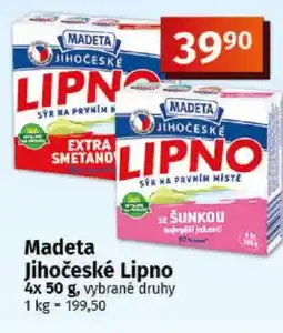 COOP TIP Madeta Jihočeské Lipno nabídka