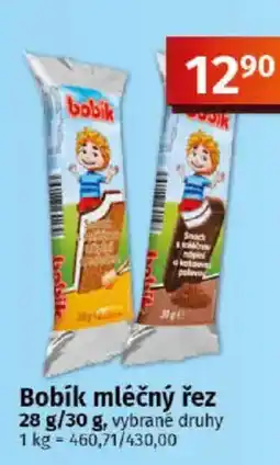 COOP TIP Bobík mléčný řez nabídka