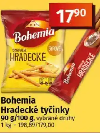 COOP TIP Bohemia Hradecké tyčinky nabídka