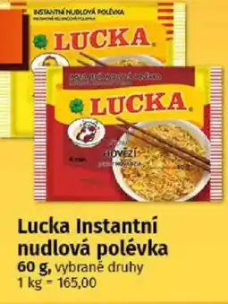 COOP TIP Lucka Instantní nudlová polévka nabídka