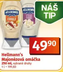COOP TIP Hellmann's Majonézová omáčka nabídka