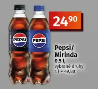 COOP TIP Pepsi/ Mirinda nabídka