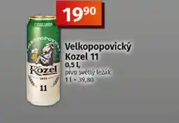 COOP TIP Velkopopovický Kozel 11 nabídka