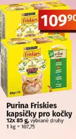 COOP TIP Purina Friskies kapsičky pro kočky nabídka