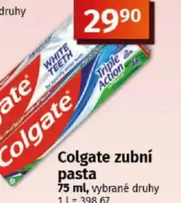 COOP TIP Colgate zubní pasta nabídka