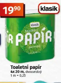 COOP TIP Toaletní papír nabídka