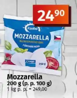 COOP TIP Ranko Mozzarella nabídka