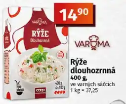 COOP TIP Rýže dlouhozrnná nabídka