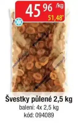 Qanto Švestky půlené nabídka