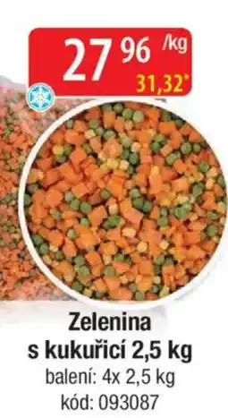 Qanto Zelenina s kukuřicí nabídka