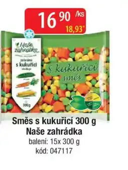 Qanto Směs s kukuřicí Naše zahrádka nabídka
