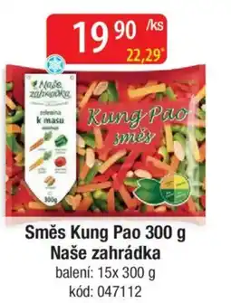 Qanto Směs Kung Pao Naše zahrádka nabídka