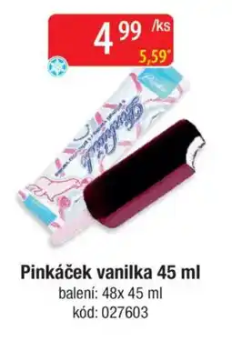 Qanto Pinkáček vanilka nabídka