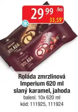 Qanto Roláda zmrzlinová Imperium slaný karamel, jahoda nabídka