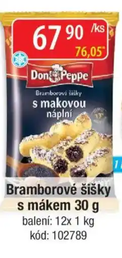 Qanto Bramborové šišky s mákem nabídka