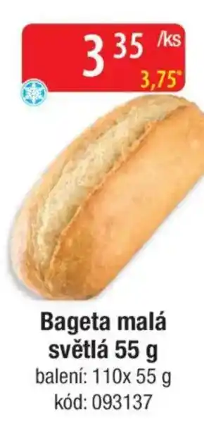 Qanto Bageta malá světlá nabídka