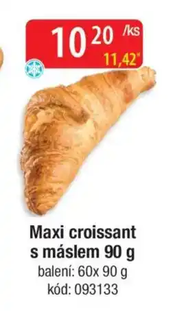 Qanto Maxi croissant s máslem nabídka